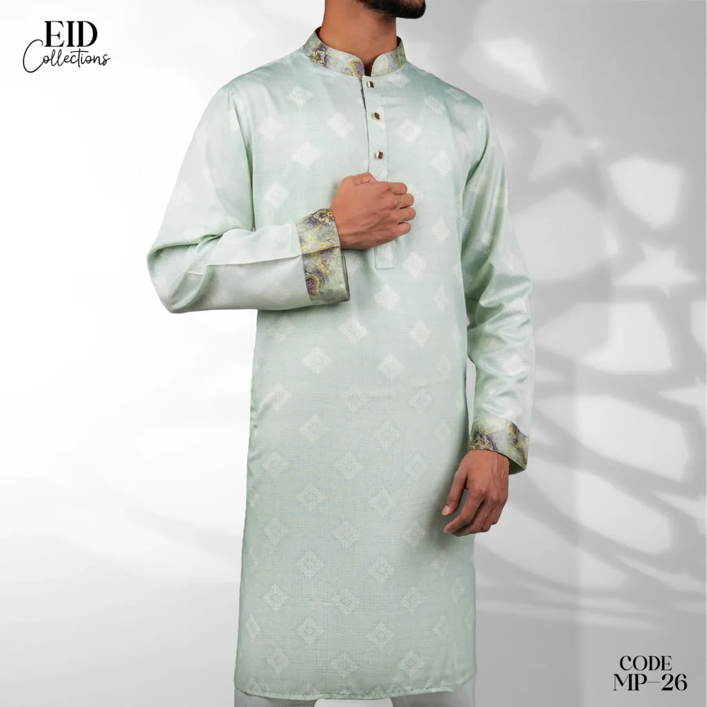 Nayab Premium Digital Print Panjabi code 26
